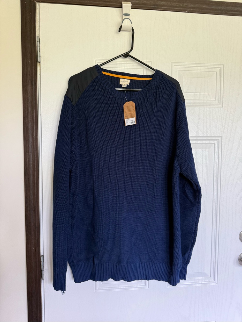 2 for $20 sale: NWT Eight Bells navy blue long Sweater - L